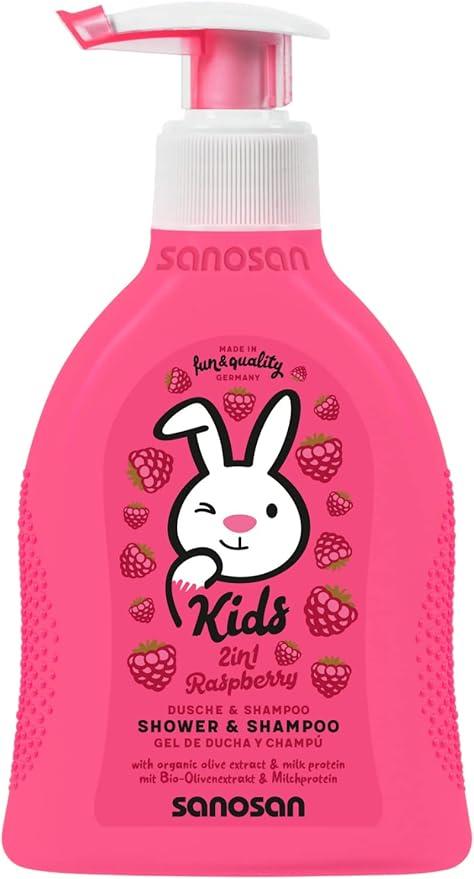 Sanosan Kids 2in1 Raspberry Shower & Shampoo - 200ml