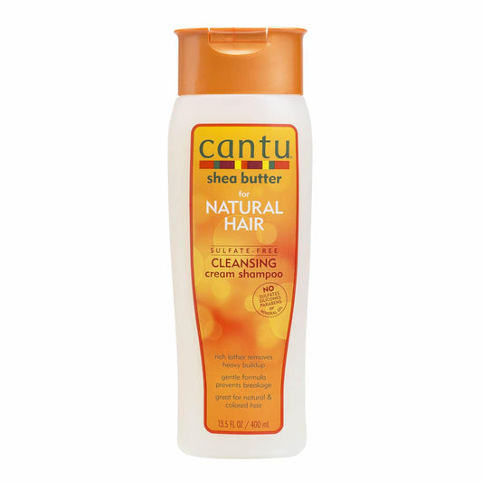 Cantu Shea Butter for Natural Hair Sulfate-Free Cleansing Cream Shampoo 400ml