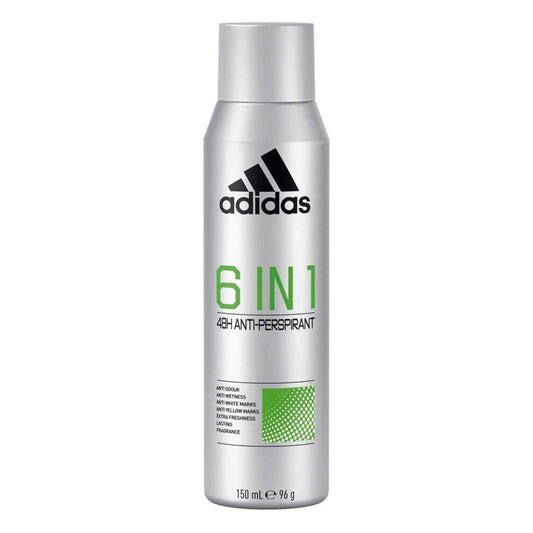 Adidas 6 in 1 - 48H Anti-Perspirant - 150 ml