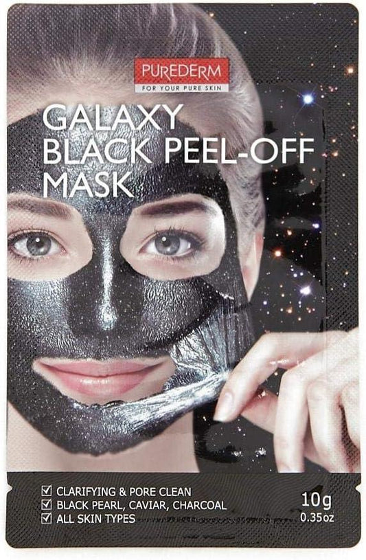 Purederm Galaxy Black Peel off Mask 10G