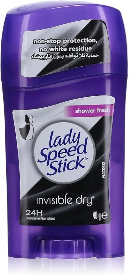 Lady speed Invisible Dry Shower Fresh Antiperspirant and Deodorant (1.4oz)