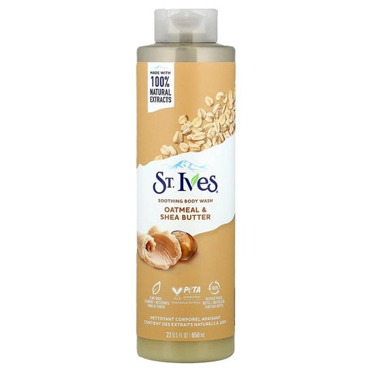 St. Ives Soothing Body Wash Oatmeal and Shea Butter 650ml