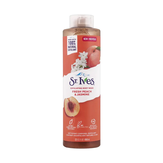 St. Ives Exfoliating Fresh Skin Body Wash Peach & Jasmine 650ml