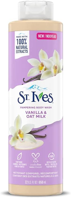 St.Ives Pampering Body Wash Vanilla & Oat Milk 650ml