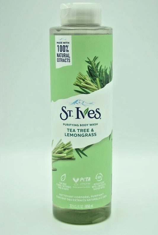 St.Ives Purifying Tea Tree & Lemongrass Body Wash – 650ml