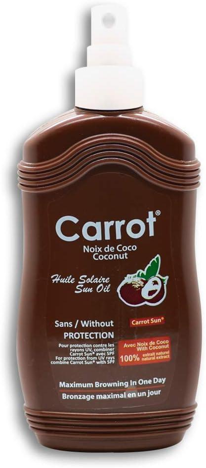 Carrot Oil Coconut Spray – 200ML
