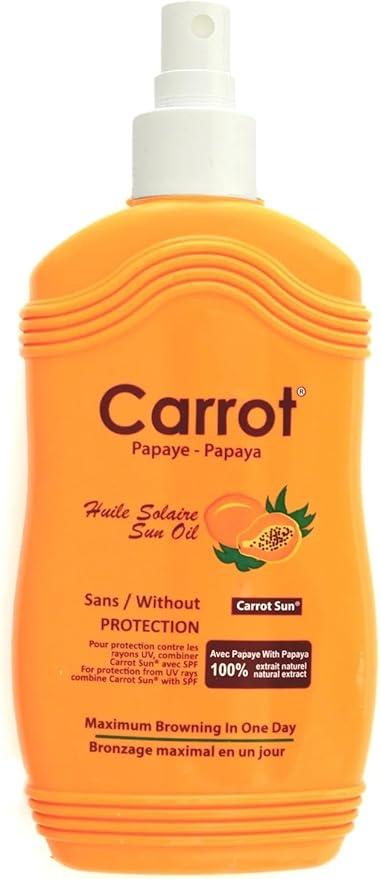 Carrot Papaye Tanning Oil Spray – 200ml