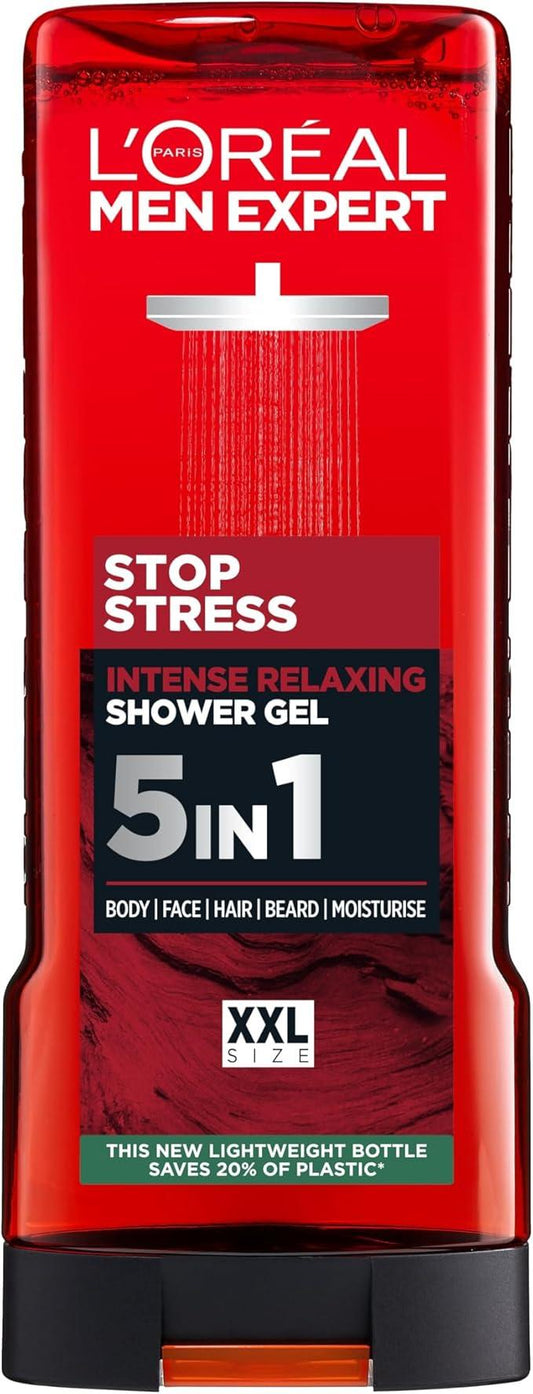 L'Oréal Men Expert Stress Resist 5-in-1 Shower Gel XXL – 400ml