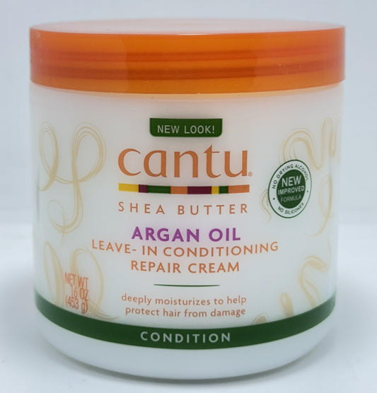 Cantu Argan Oil Leave-In Conditioning Repair Cream - 453g