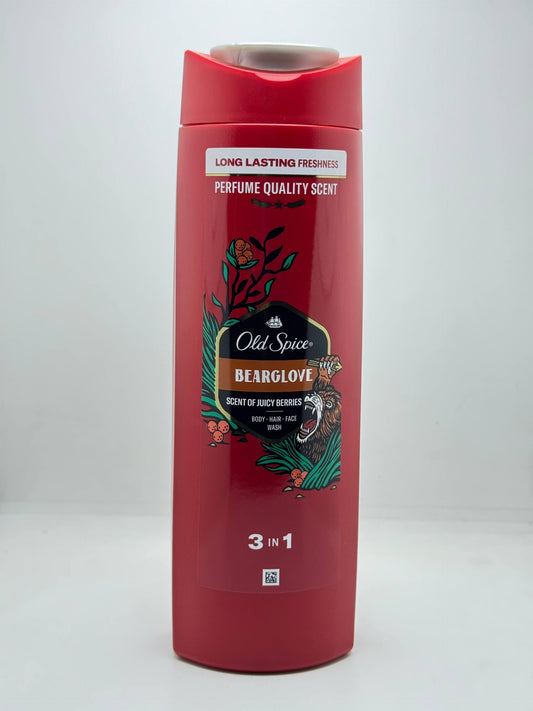 Old spice Bearglove 3-in-1 Shower Gel & Shampoo for Men - 400ml