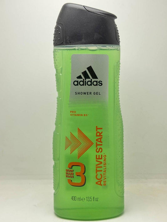 Adidas Active Start 3-in-1 Shower Gel - 400ml
