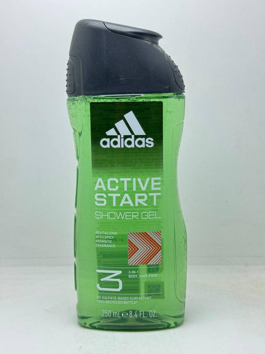 Adidas Active Start 3-in-1 Shower Gel - 250ml