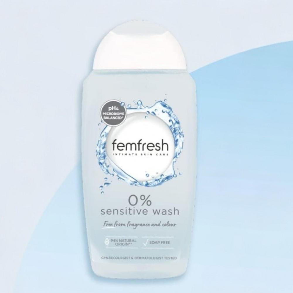 Femfresh 0% Sensitive Intimate Wash 250ml