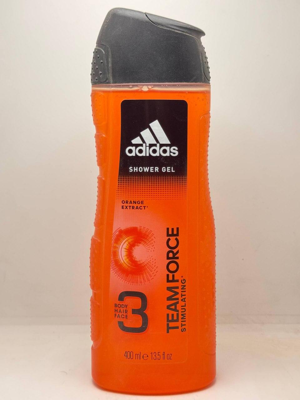 Adidas Team Force 3-in-1 Shower Gel - 400ml