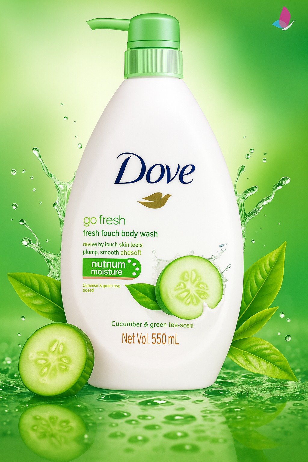 SHOWER 550ML CUCUMBER